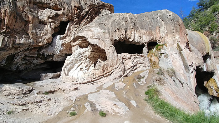 Geologic rock formation in New Mexico